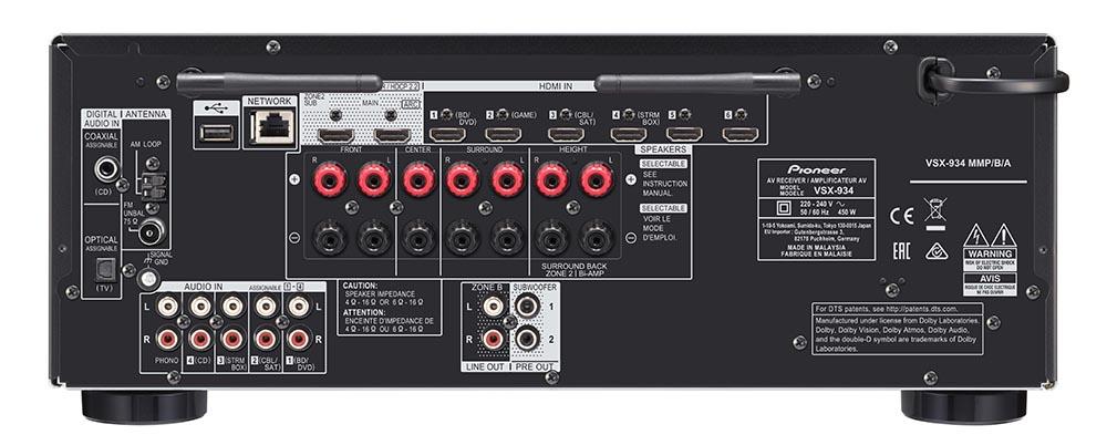 7.2-ch Network AV ReceiverVSX-934 - Kripa Electronics